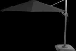 Tuinartikelen- Zweefparasol r300cm Antraciet 14.121.178 Shadowflex