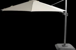 Clearance Zweefparasol r350cm Beige 14.123.034 Shadowflex Tuinartikelen